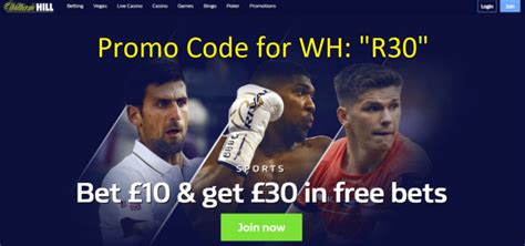 william hill invite only promo.